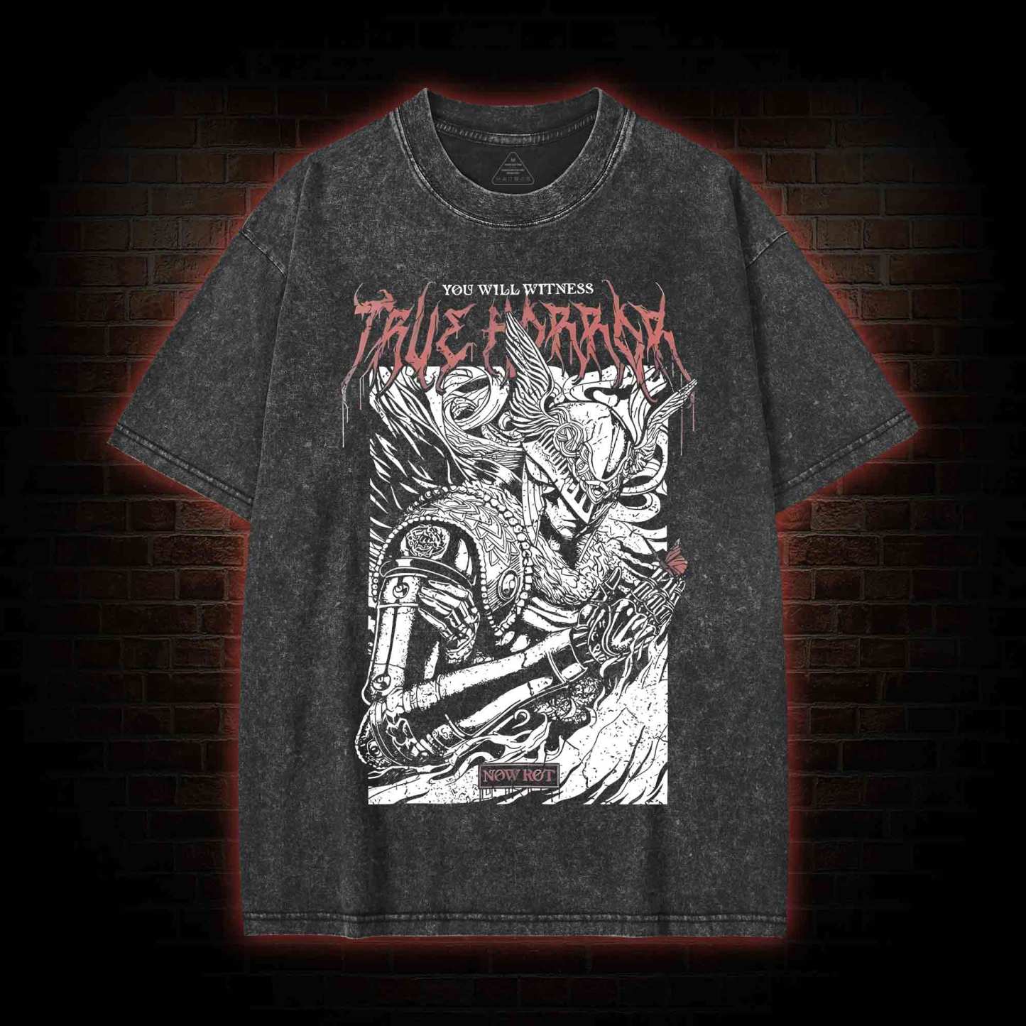 You Will Witness True Horror Washed T-shirt