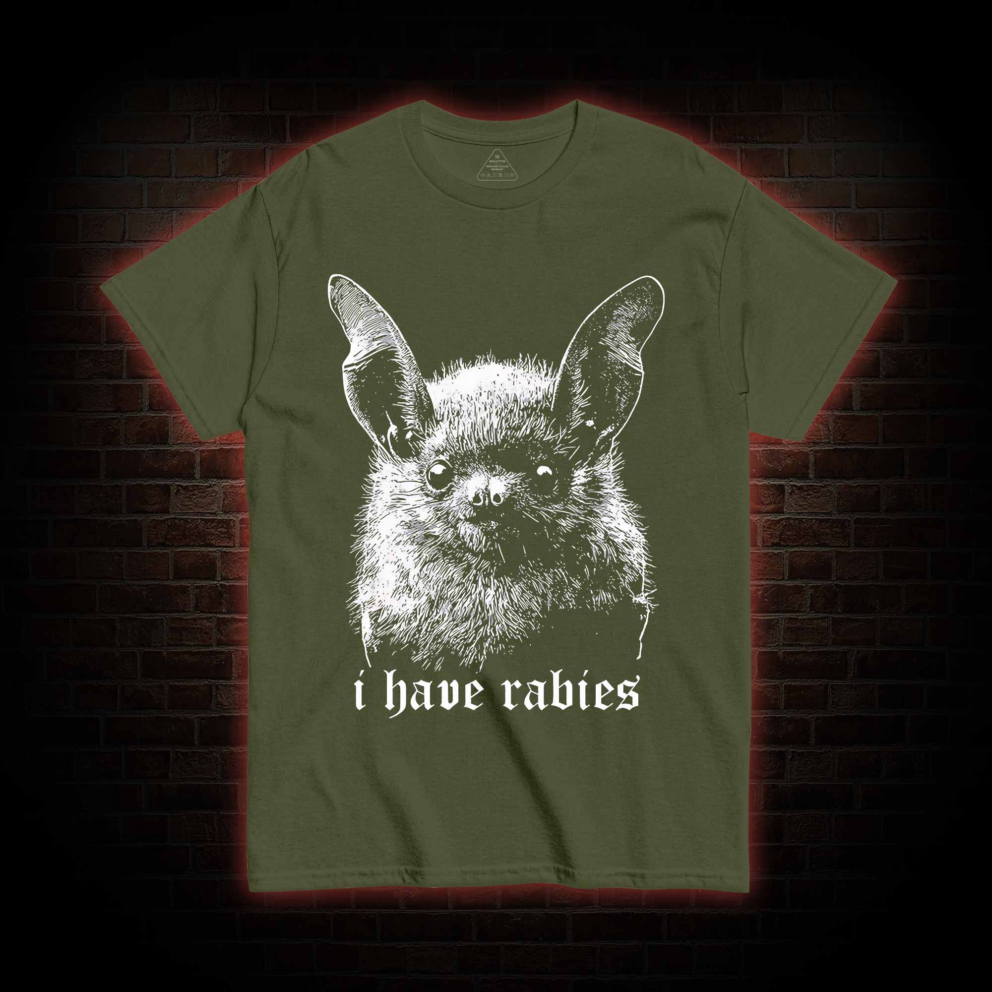 I Have Rabies Bat T-shirt