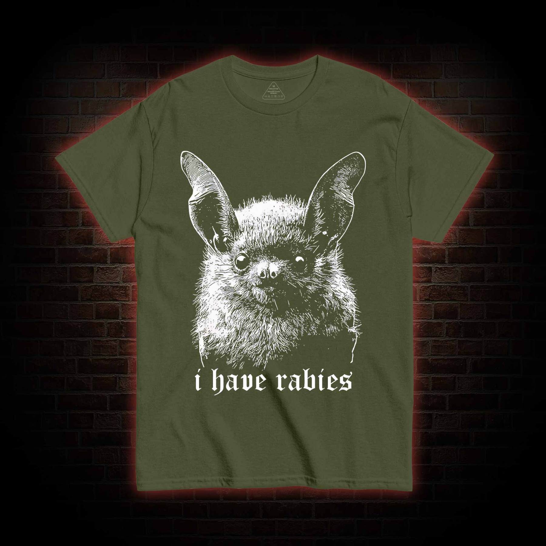 I Have Rabies Bat T-shirt