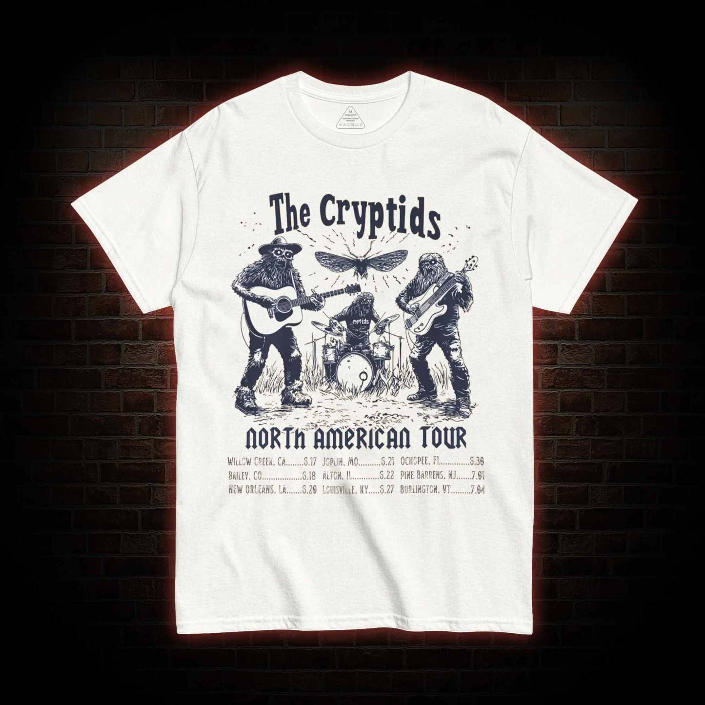 The Cryptids Band T-shirt
