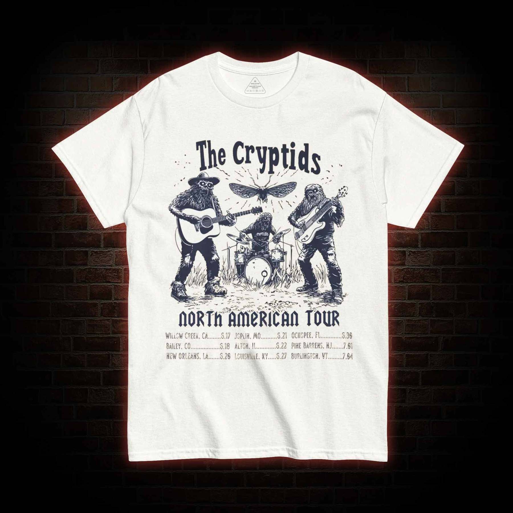 The Cryptids Band T-shirt