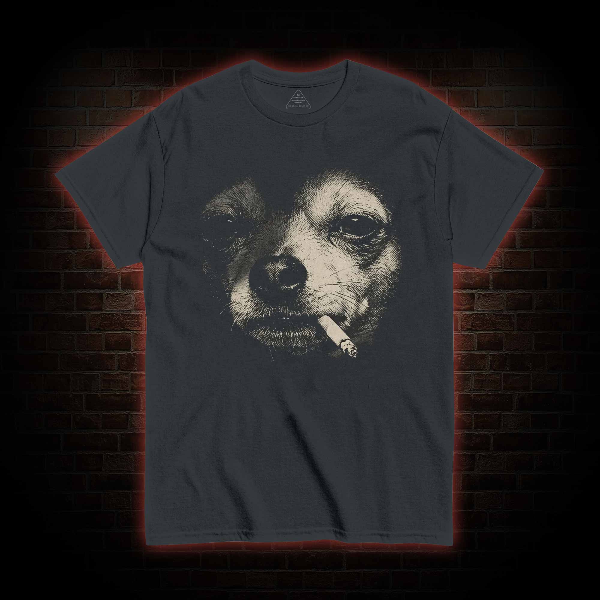 Smoking Chihuahua T-shirt
