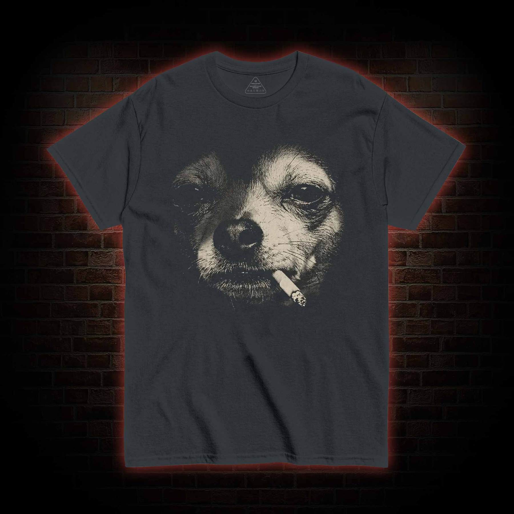 Smoking Chihuahua T-shirt