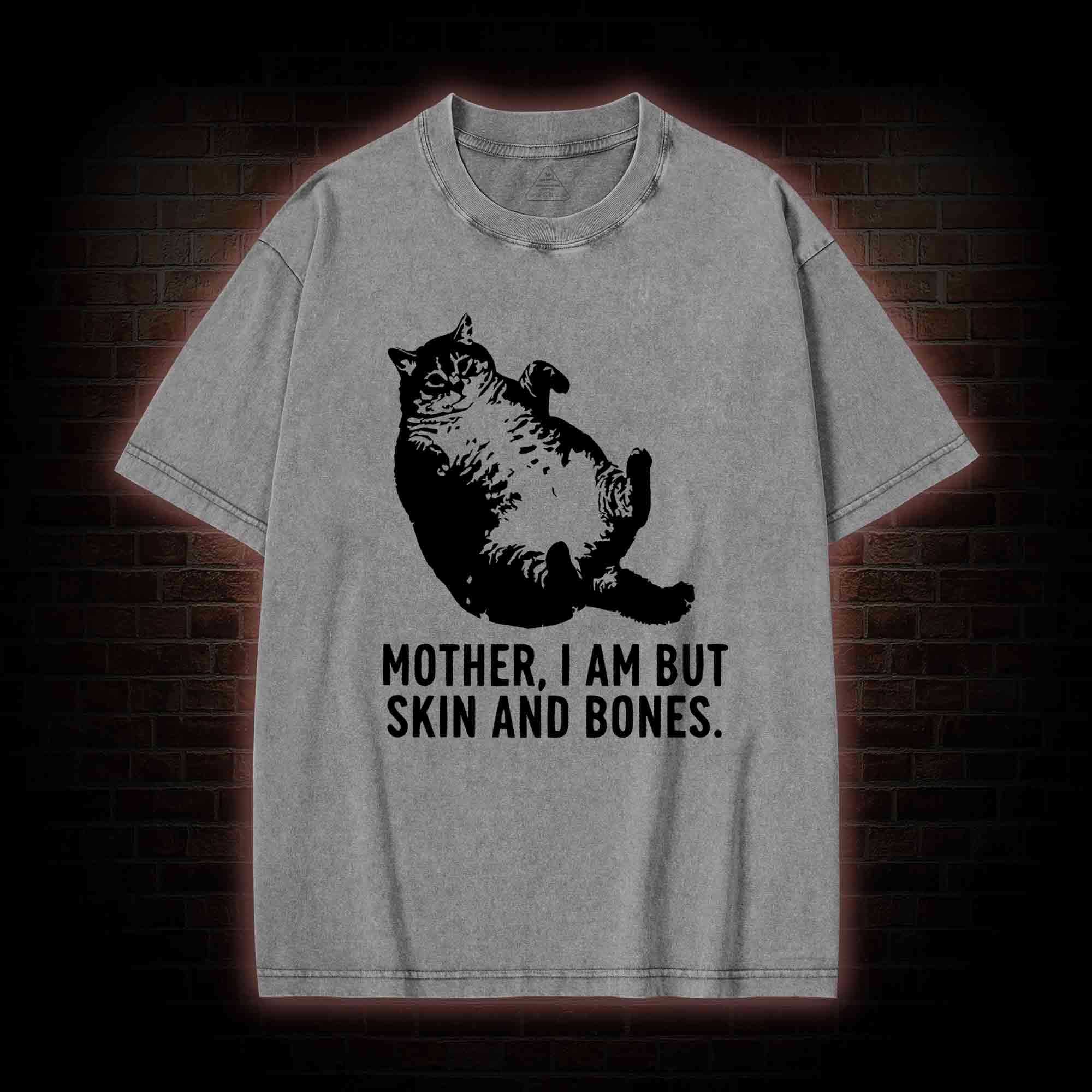 Mother I Am but Skin and Bones Washed T-shirt