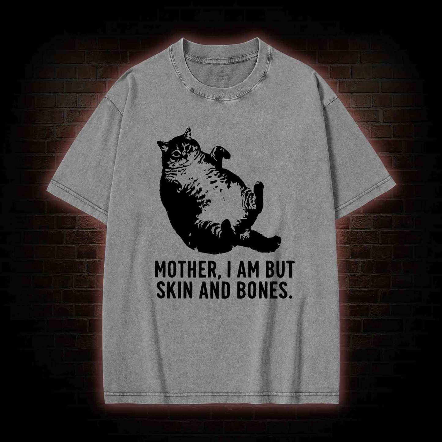 Mother I Am but Skin and Bones Washed T-shirt