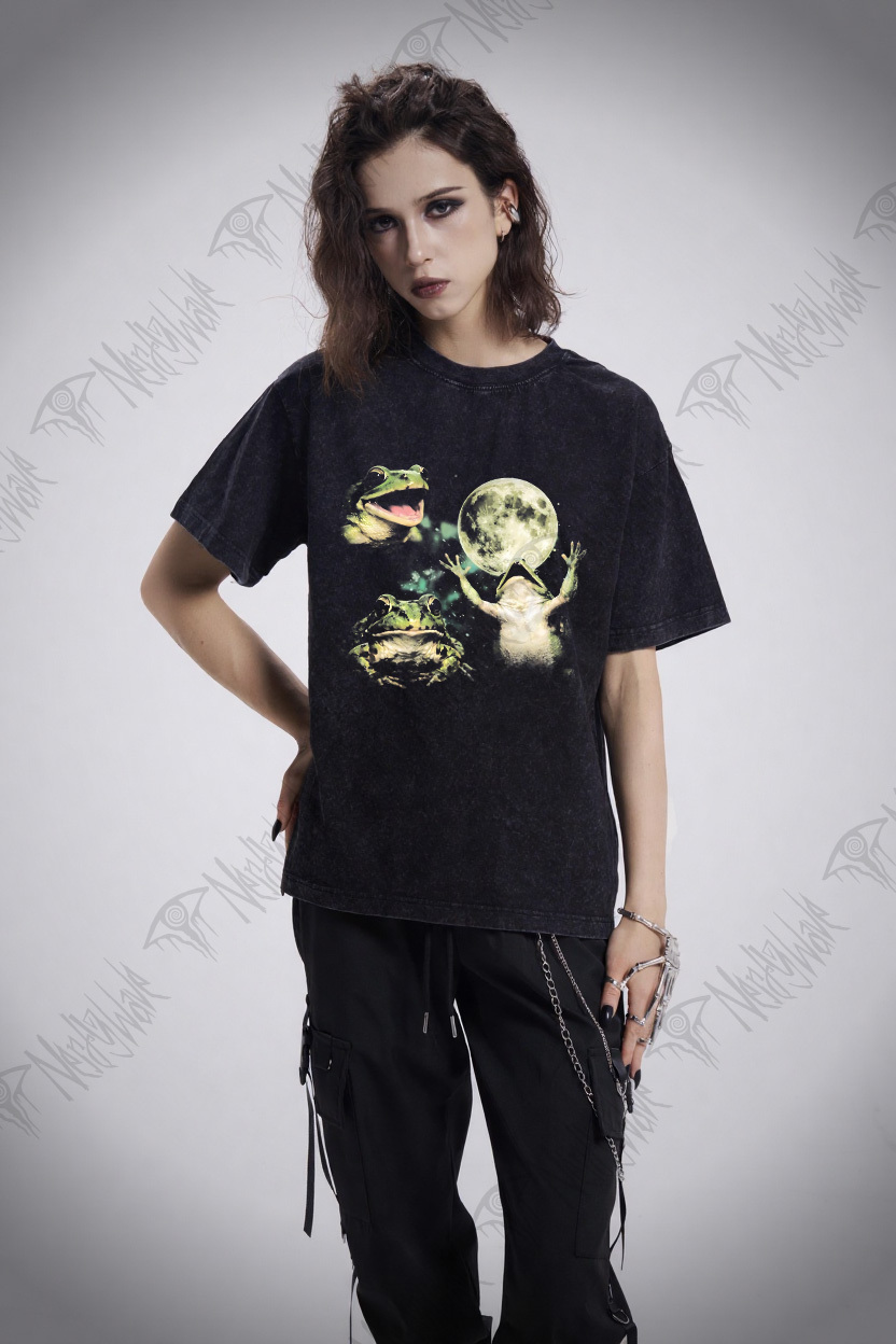 Frog Moon Washed T-shirt