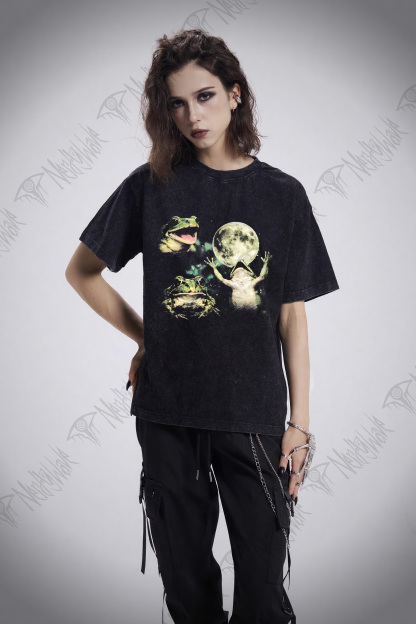 Frog Moon Washed T-shirt