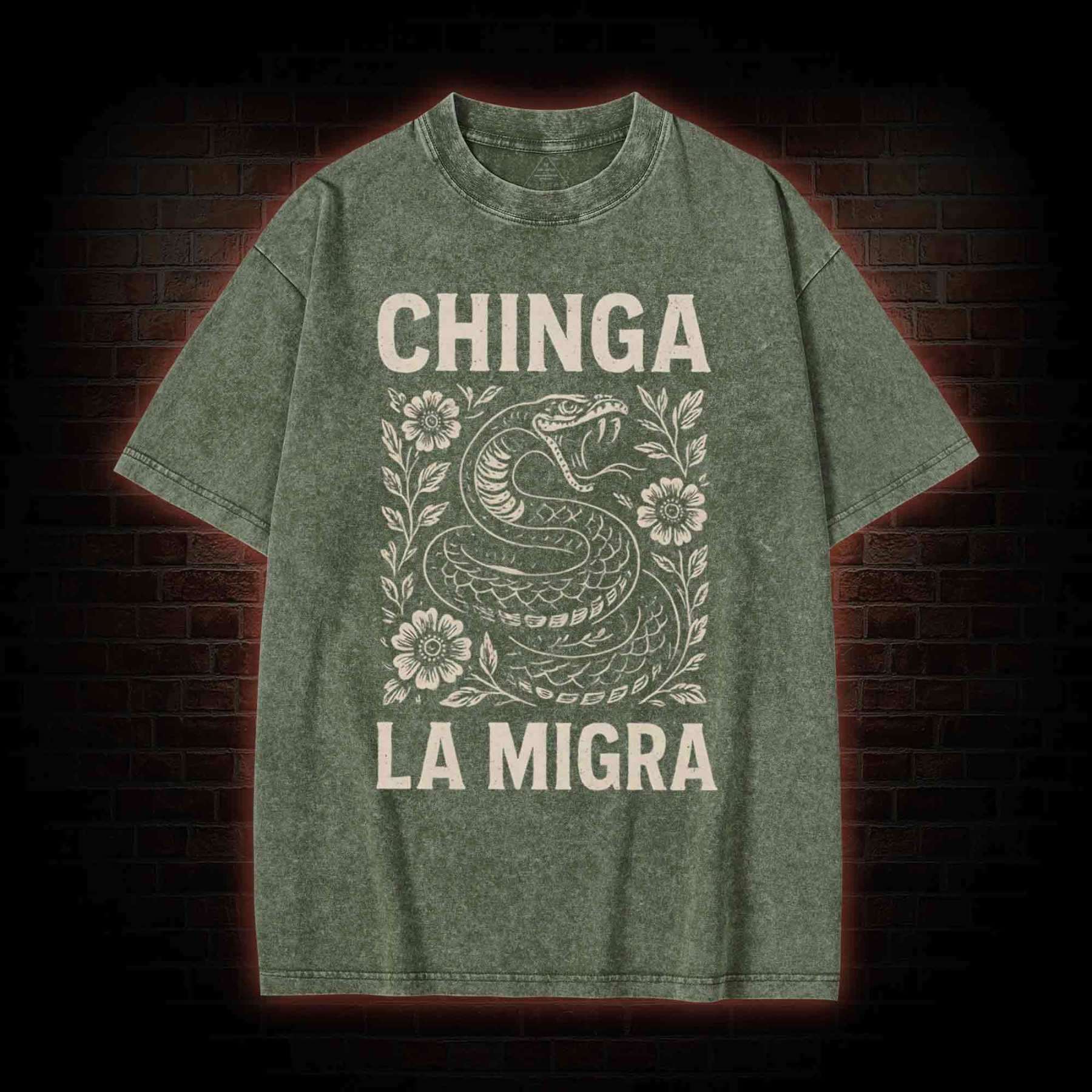 Immigrant Rights Washed T-shirt
