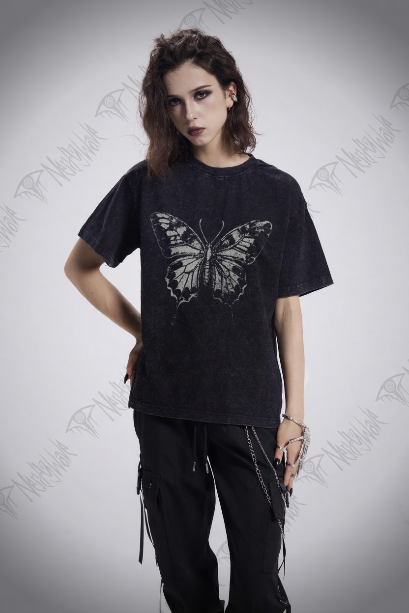 Butterfly Washed T-shirt