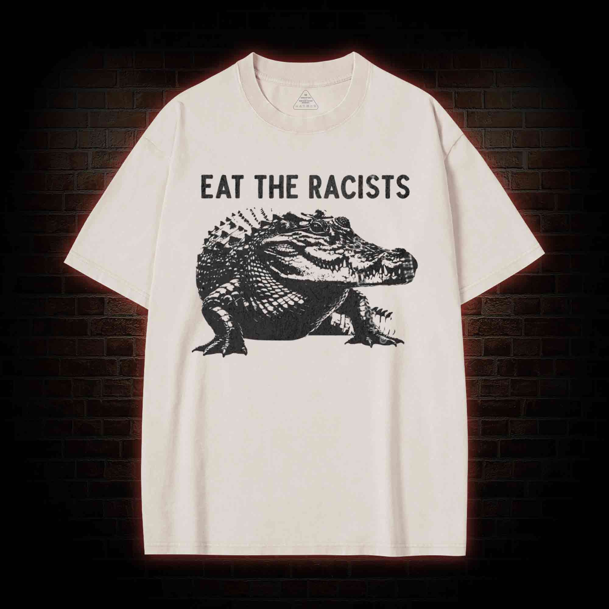 Eat the Racists Washed T-shirt