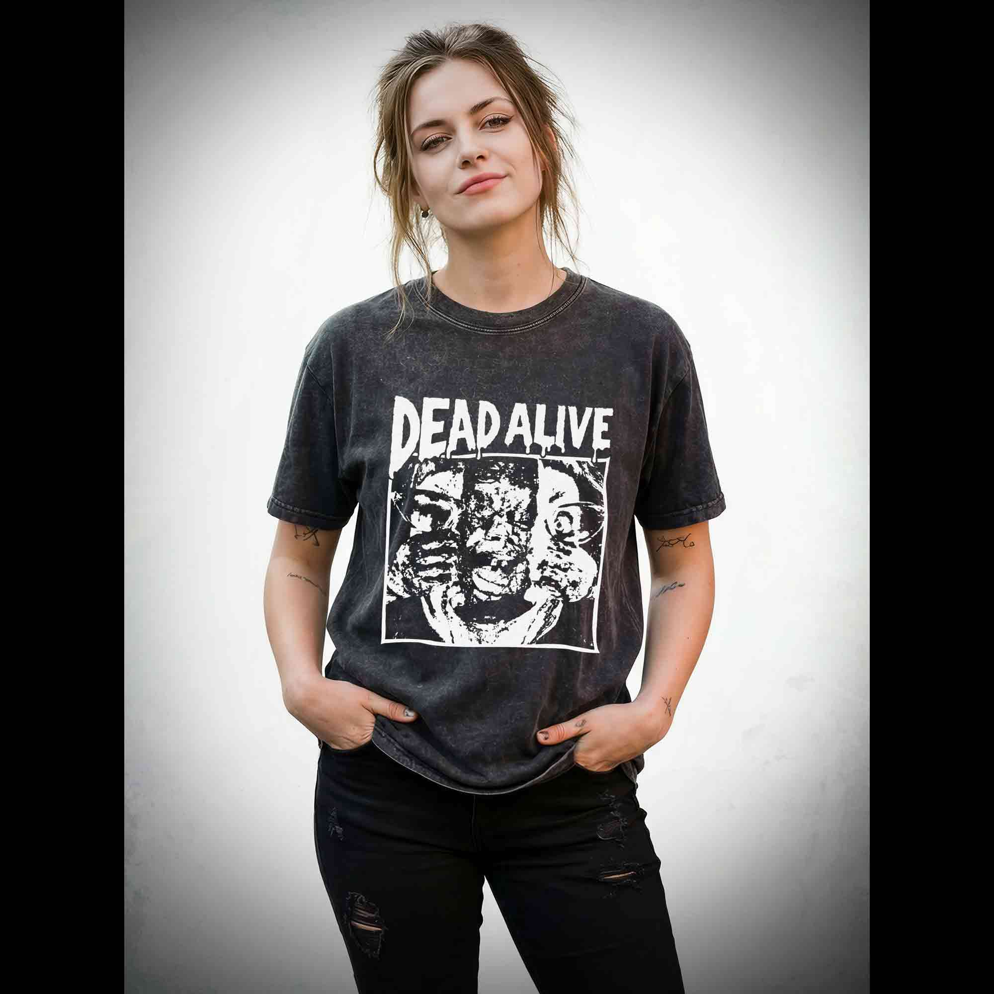 I Kick Ass for the Lord Washed T-shirt