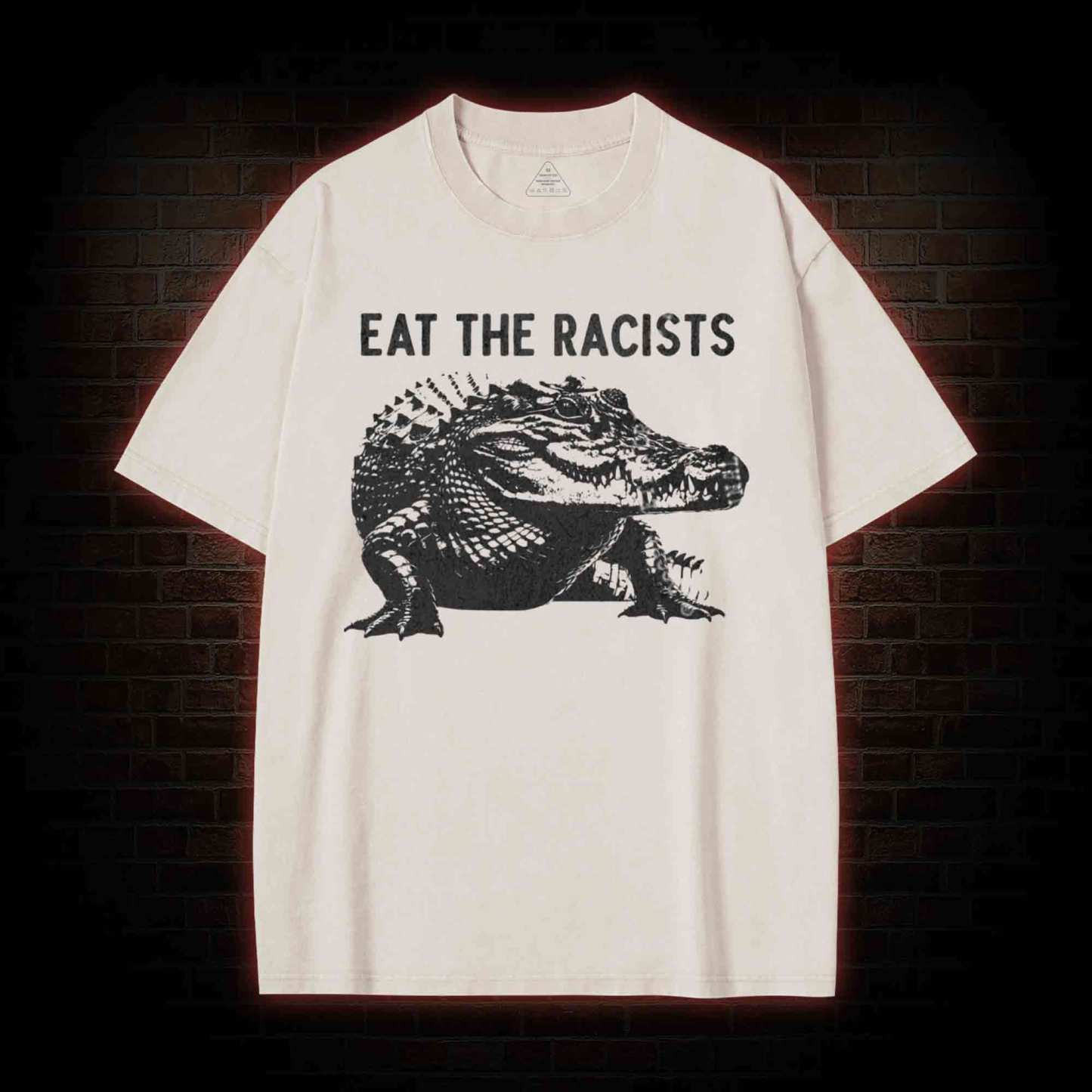 Eat the Racists Washed T-shirt