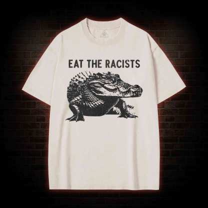 Eat the Racists Washed T-shirt