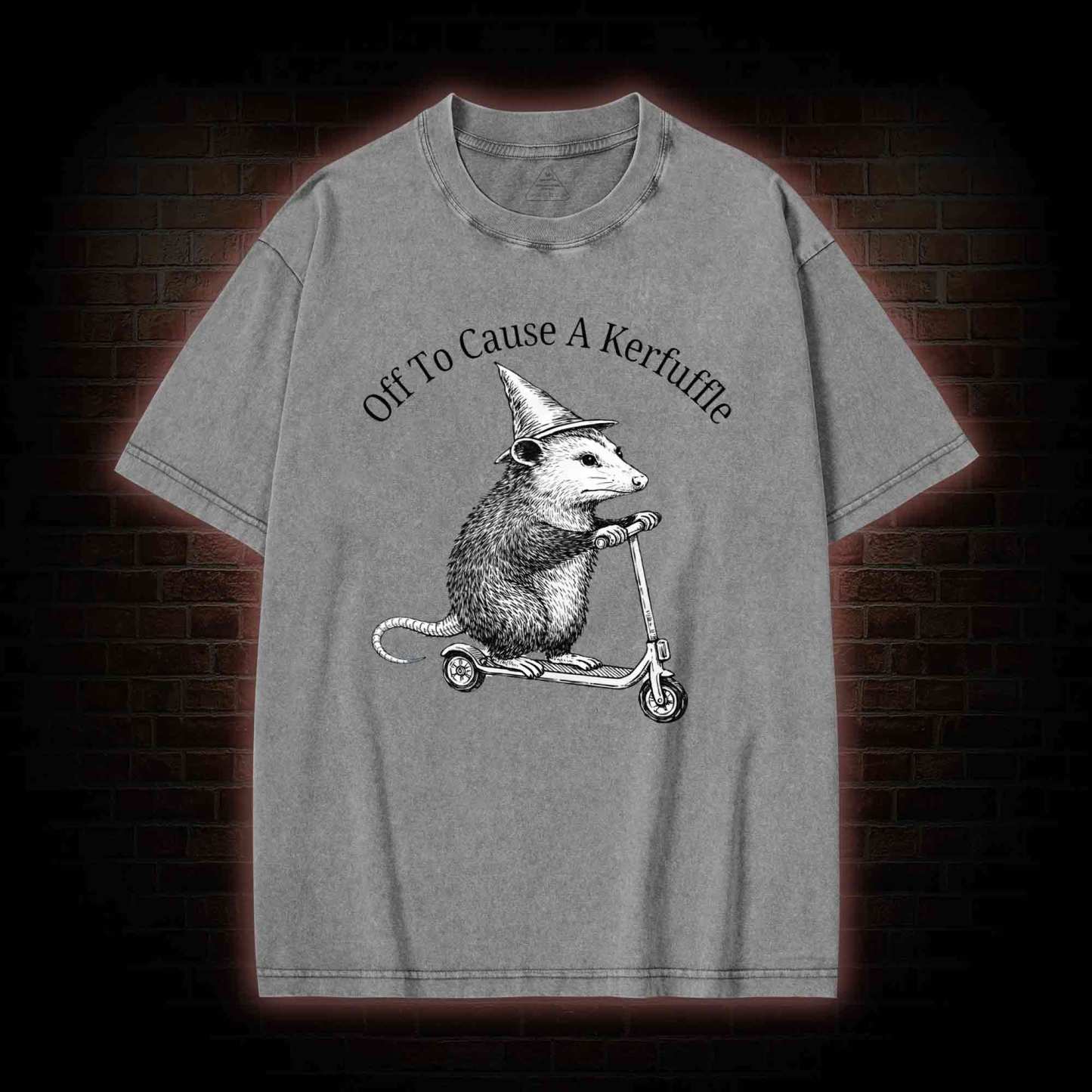 Cause a Kerfuffle Washed T-shirt