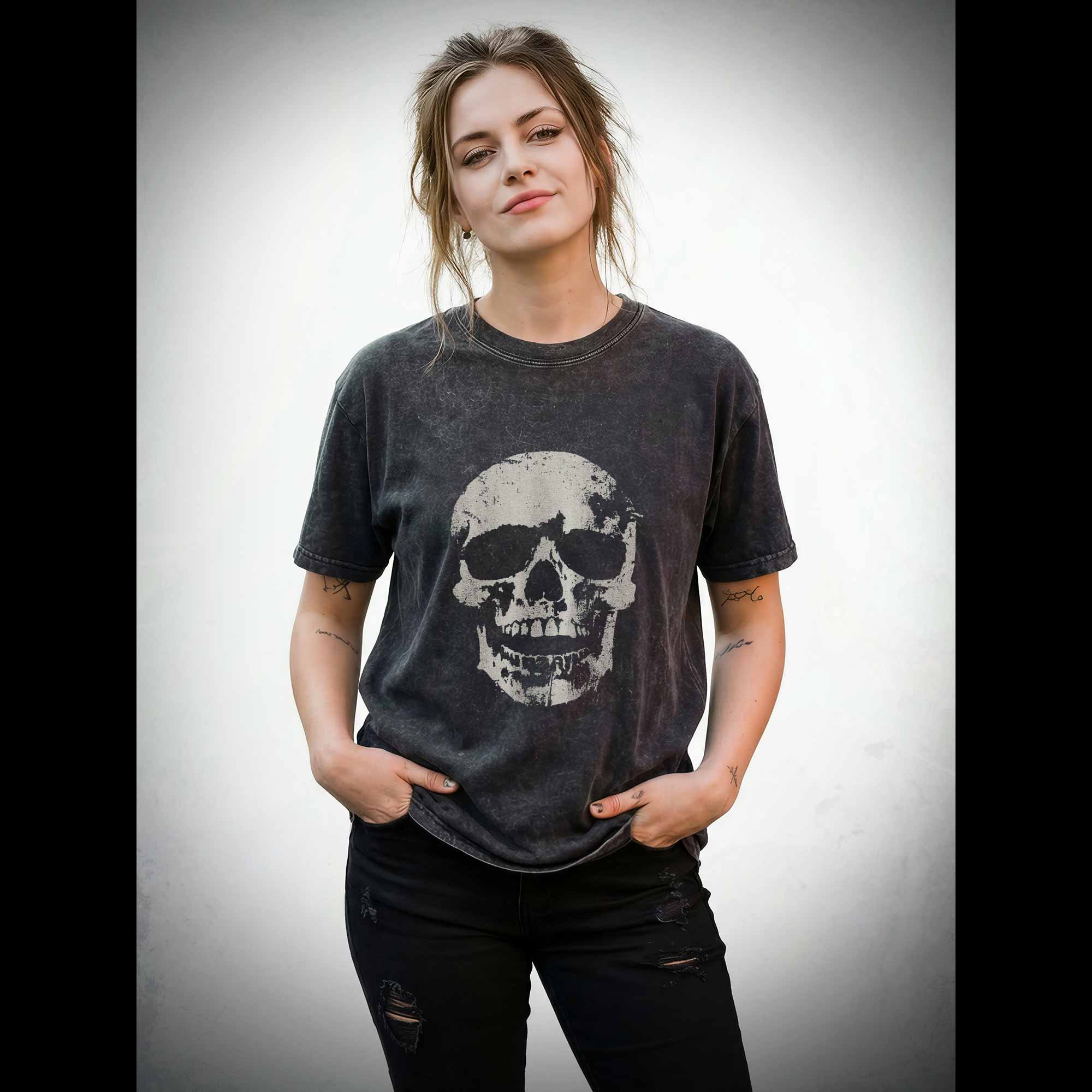 Skull Washed T-shirt