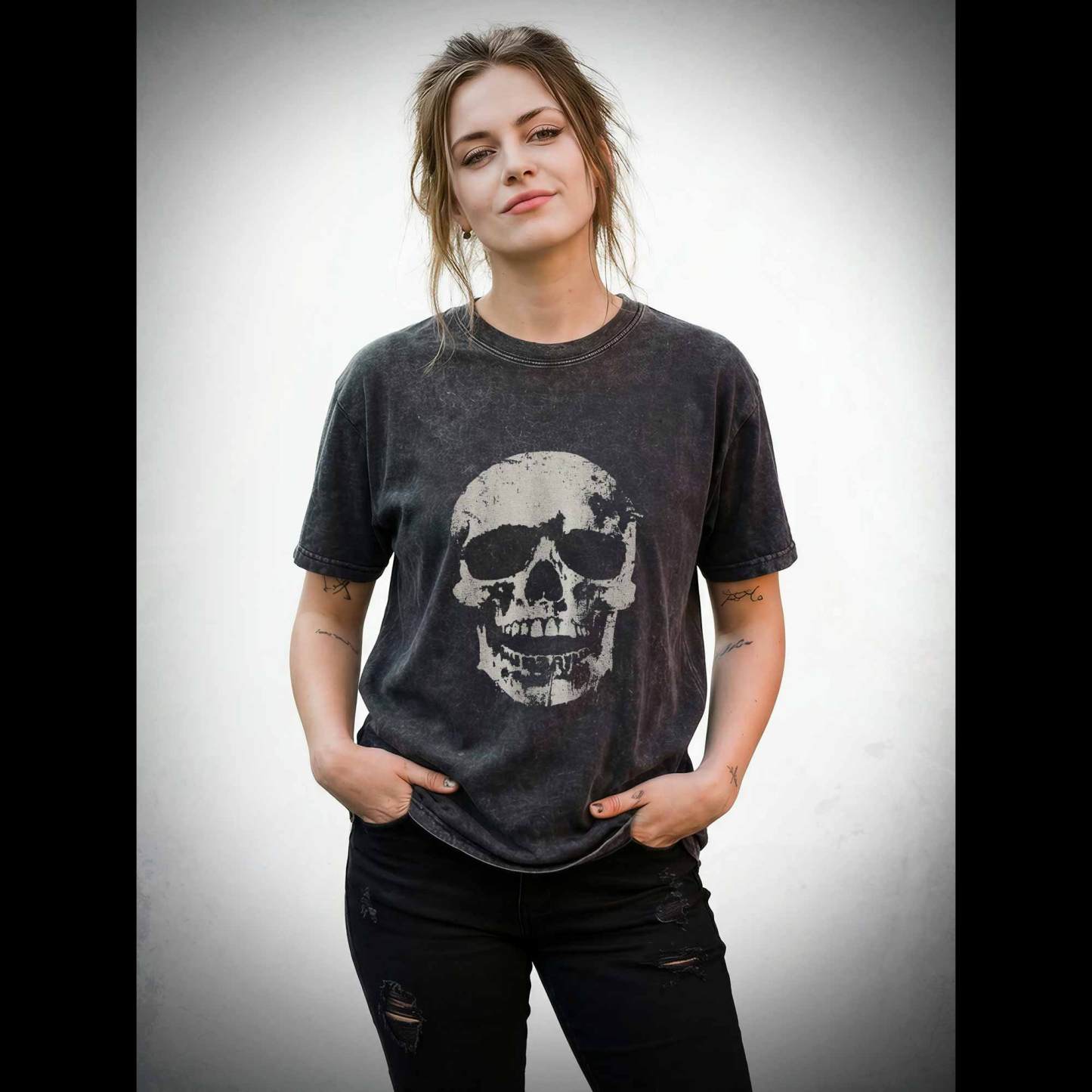 Skull Washed T-shirt