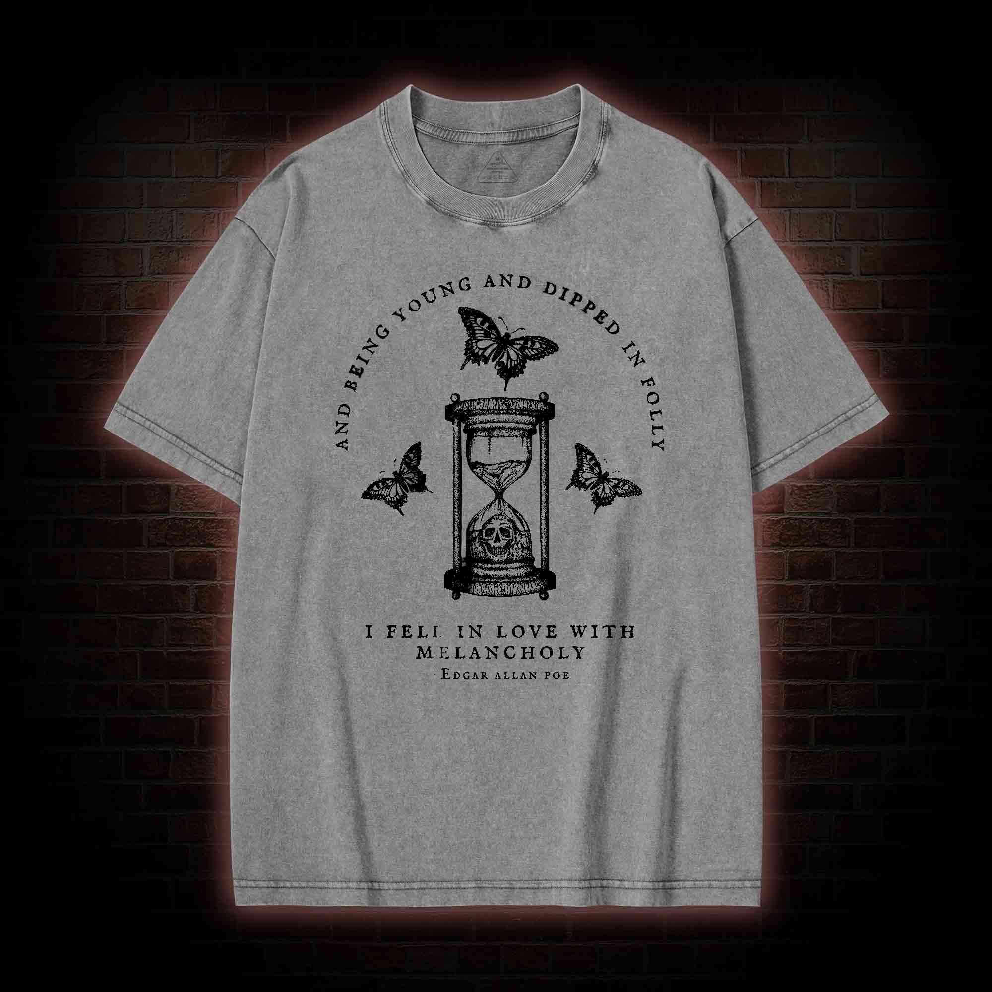 I Fell in Love with Melancholy Washed T-shirt