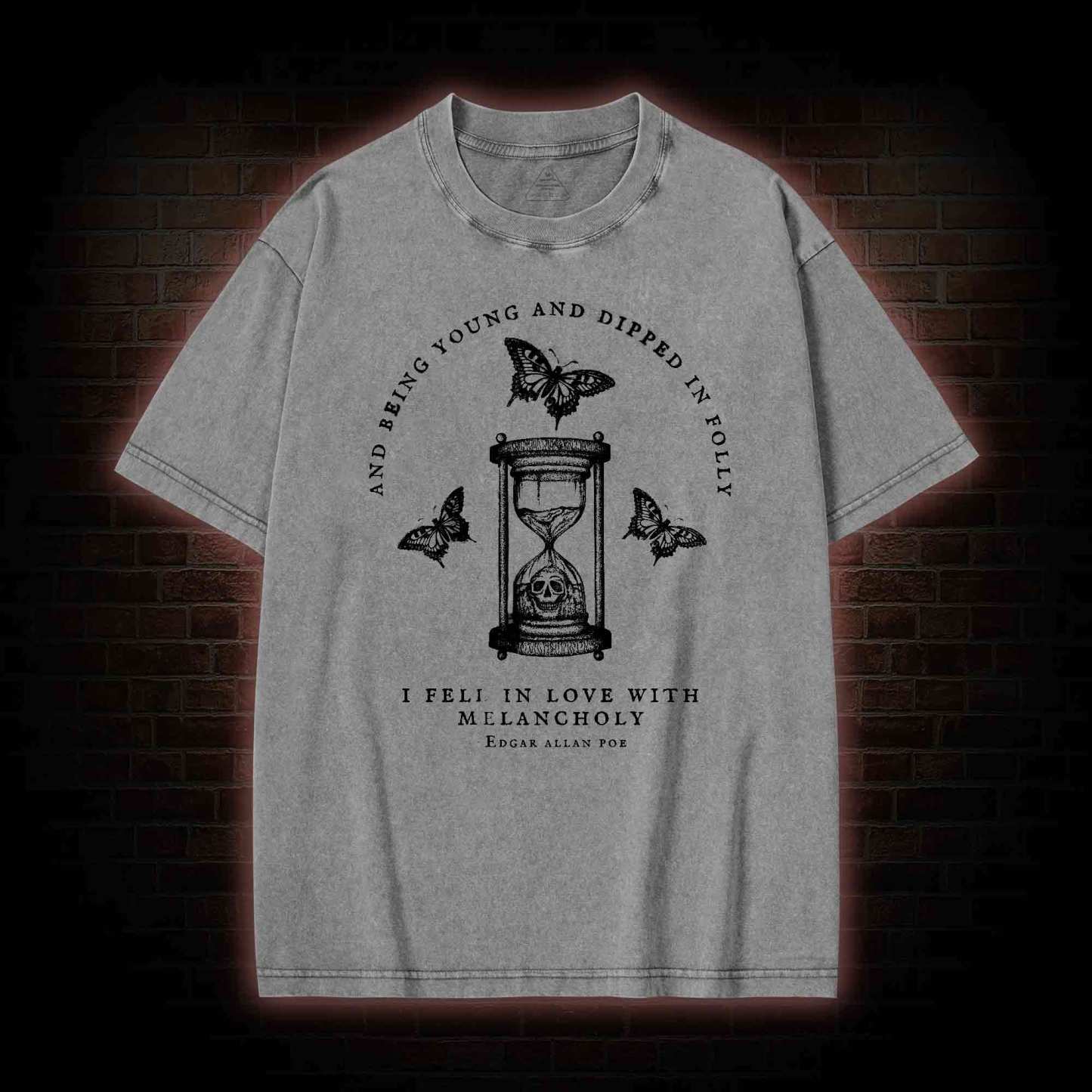 I Fell in Love with Melancholy Washed T-shirt