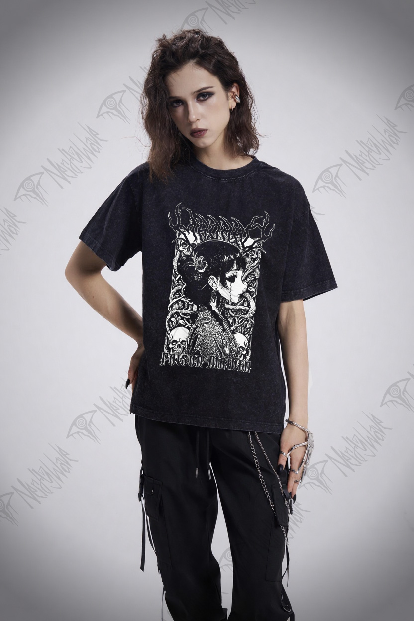 Poison Maiden Washed T-shirt