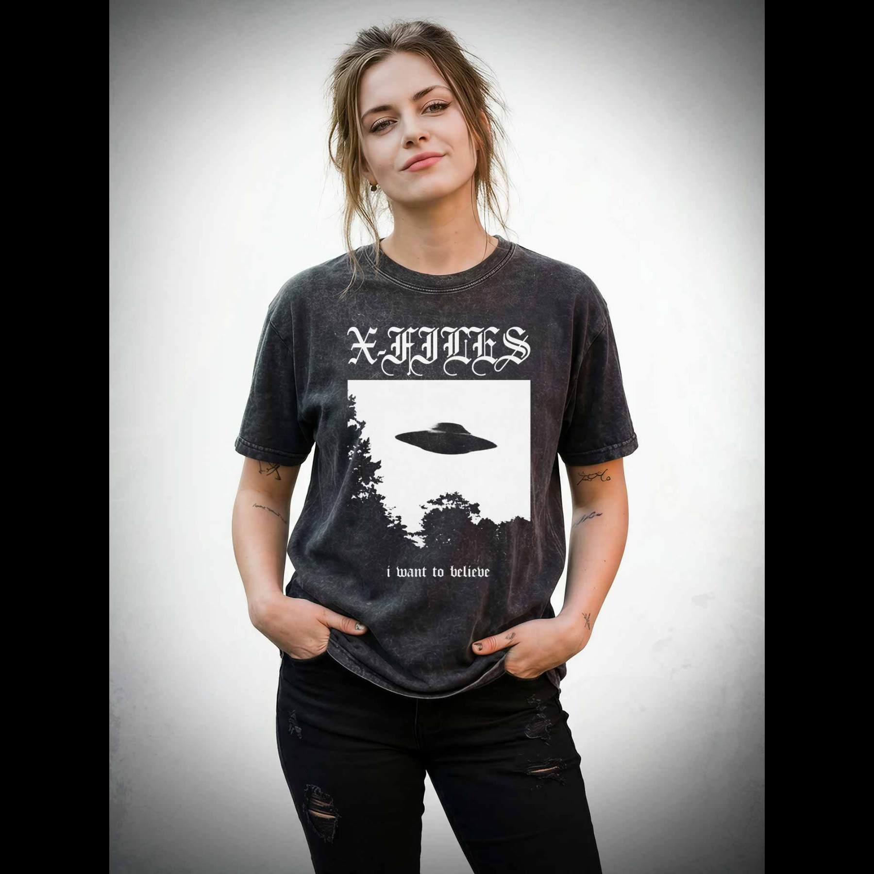 Believe Metal Washed T-shirt