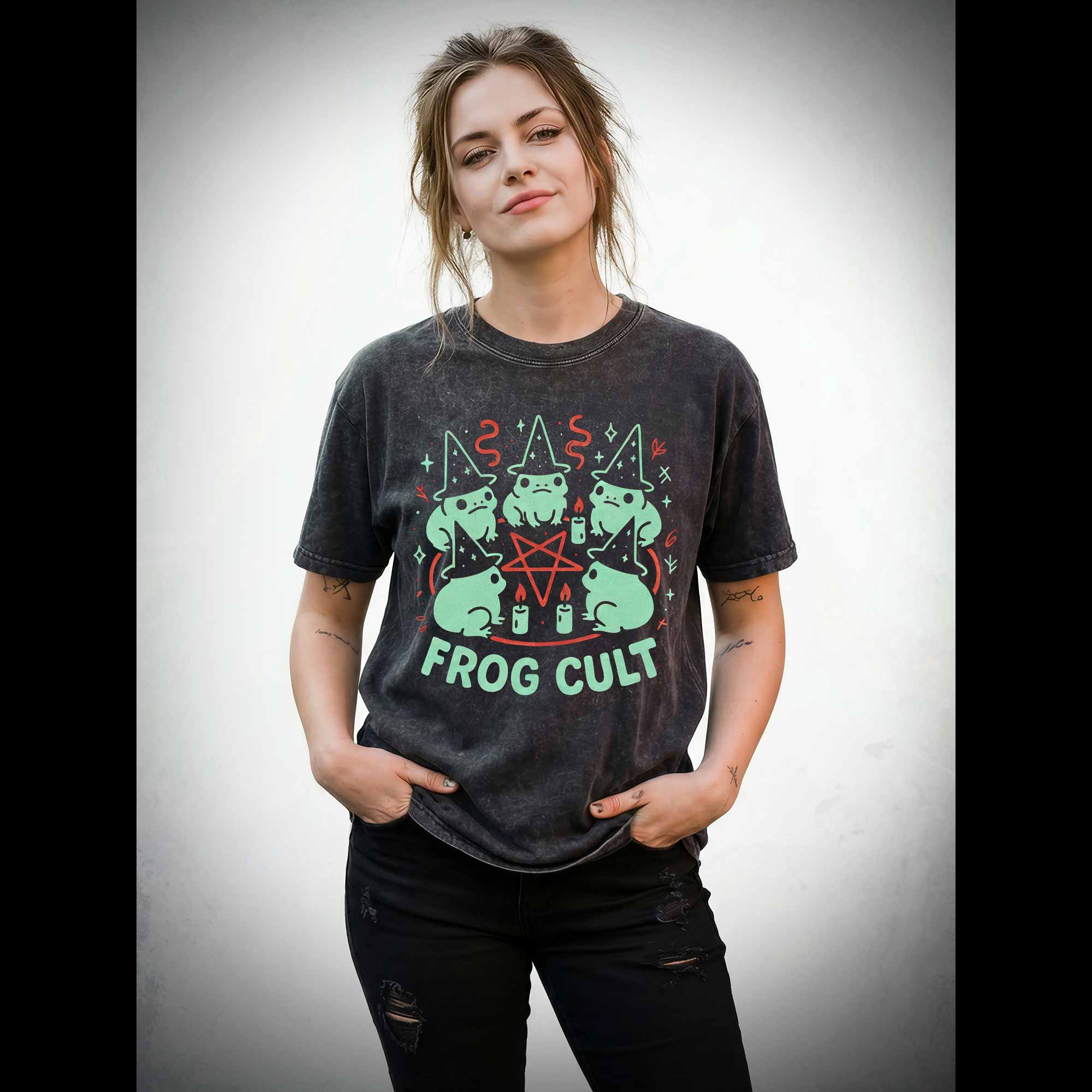 Frog Cult Washed T-shirt