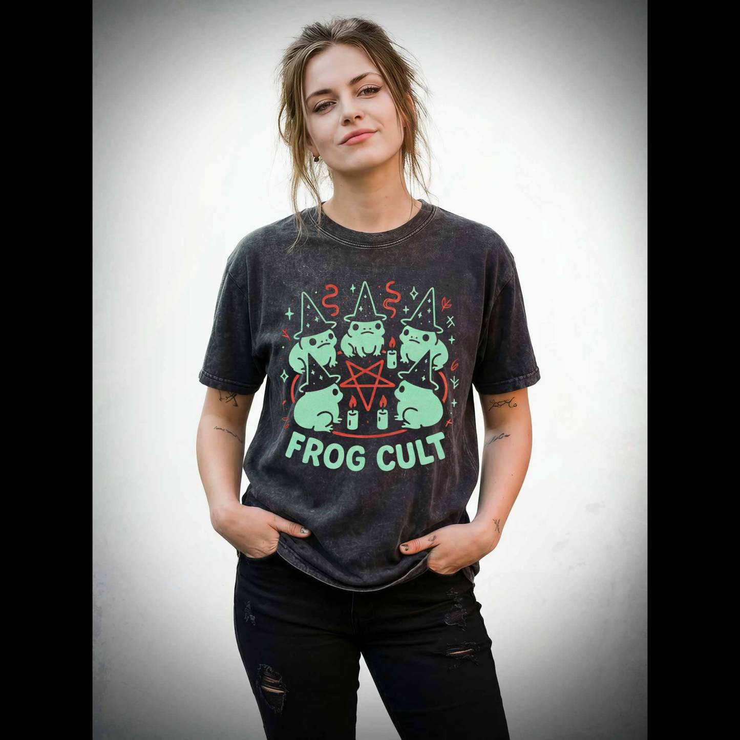 Frog Cult Washed T-shirt
