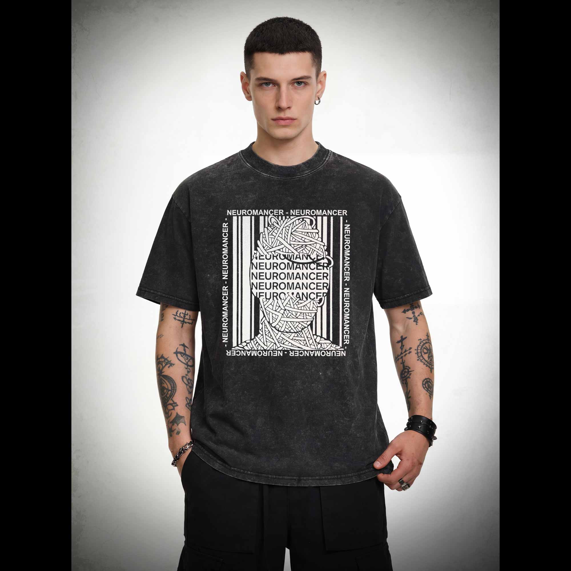 The Blue Sky Above the Harbor Washed T-shirt