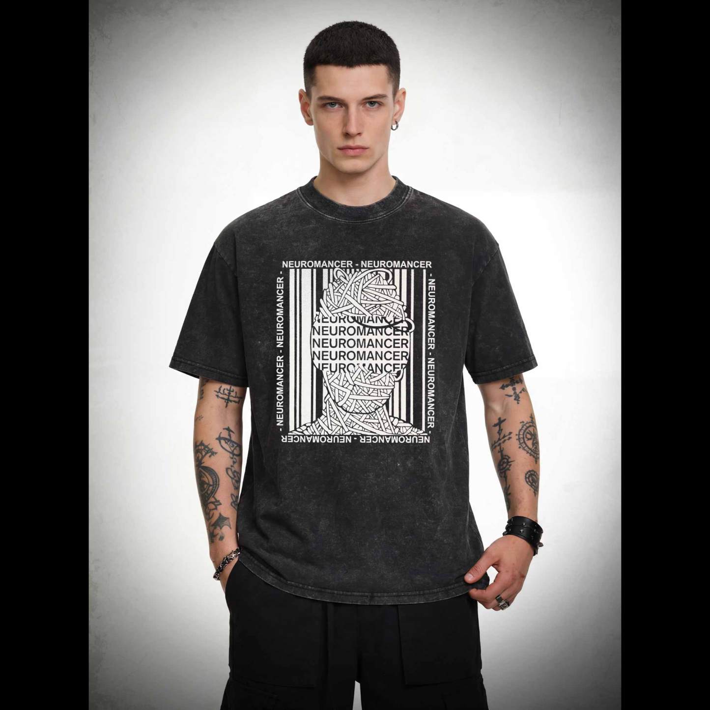 The Blue Sky Above the Harbor Washed T-shirt