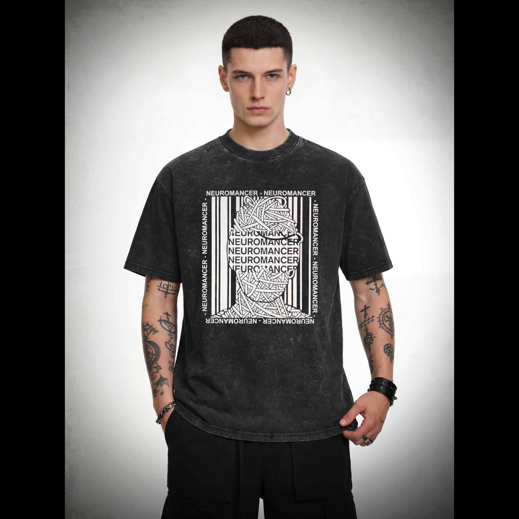 The Blue Sky Above the Harbor Washed T-shirt