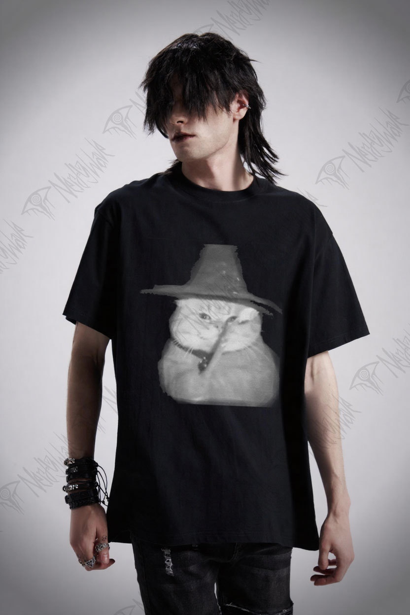 Cat Wizard Meme T-shirt