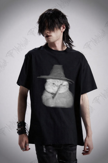 Cat Wizard Meme T-shirt
