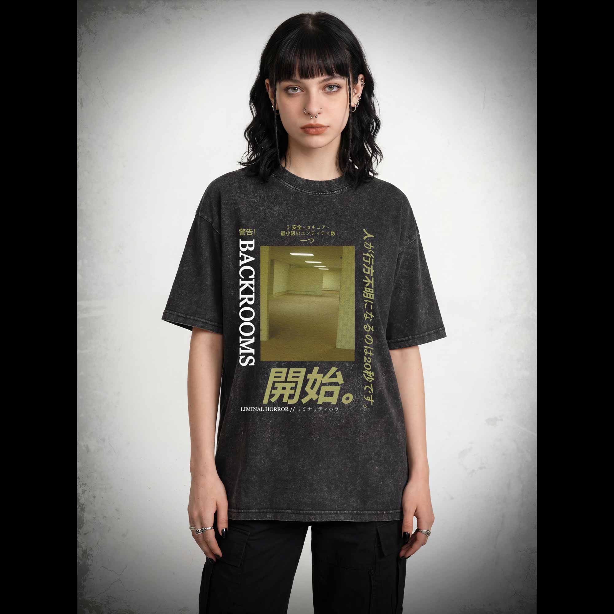 Liminal Horror Washed T-shirt