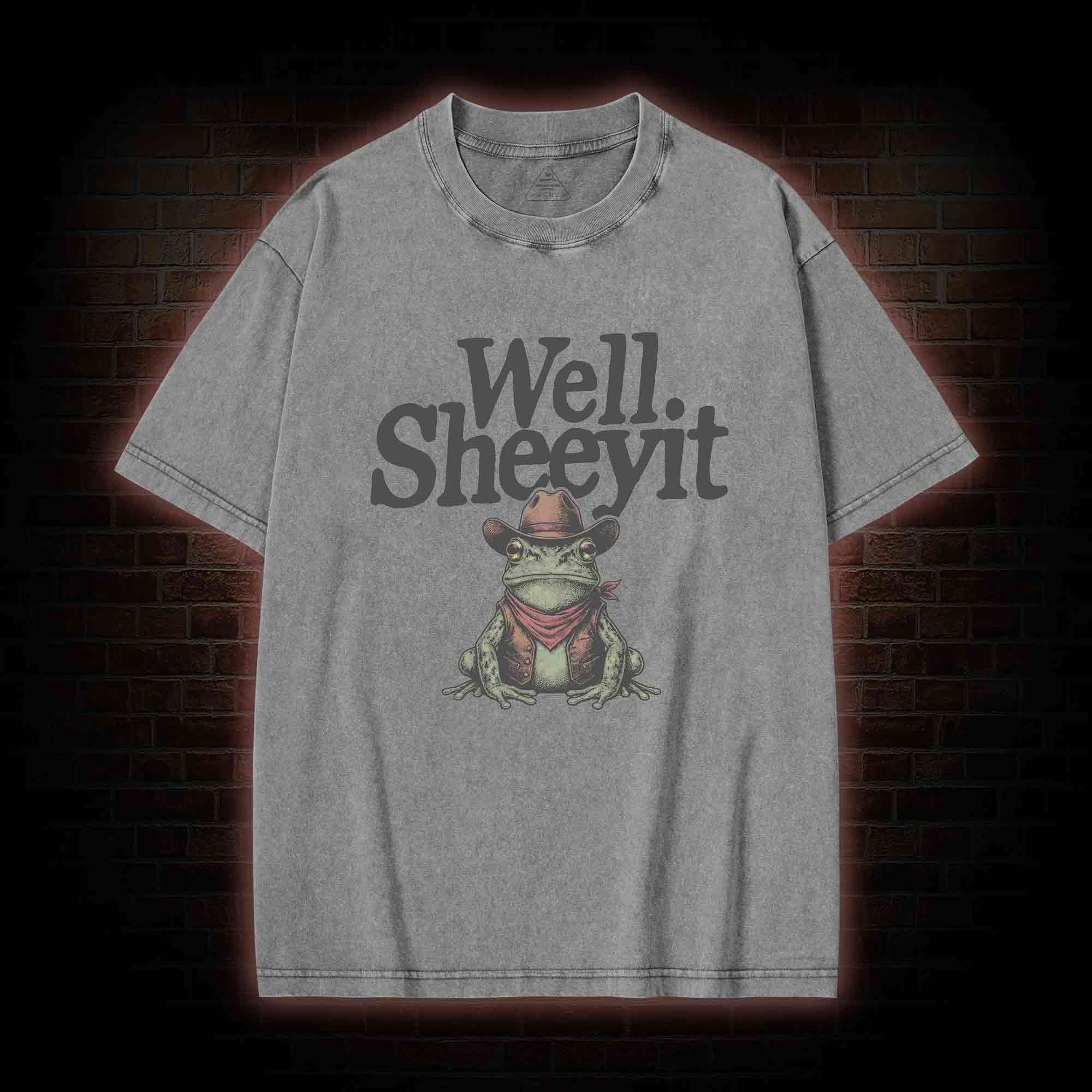 Well Sheeyit Washed T-shirt