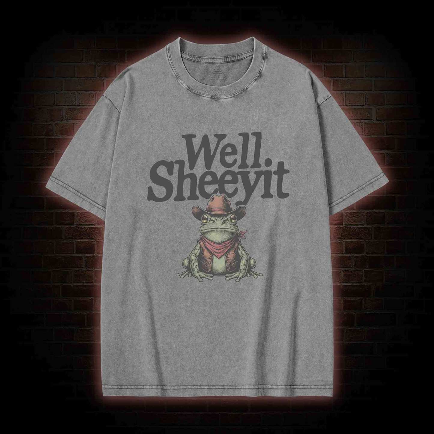 Well Sheeyit Washed T-shirt