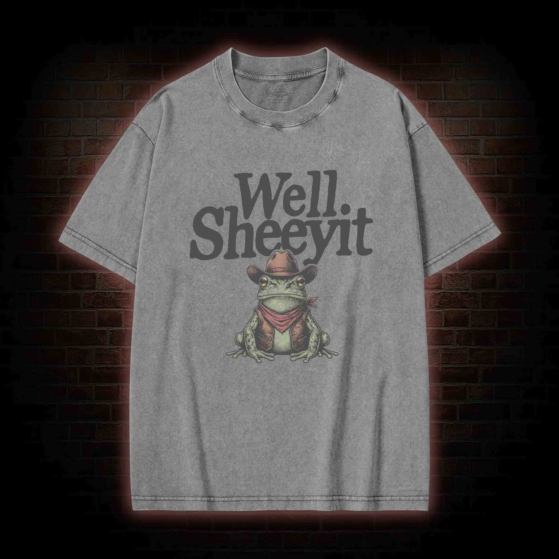 Well Sheeyit Washed T-shirt