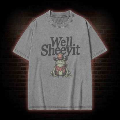 Well Sheeyit Washed T-shirt