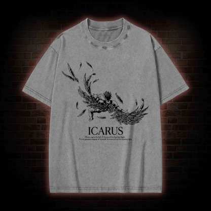 The Fall of Icarus Washed T-shirt