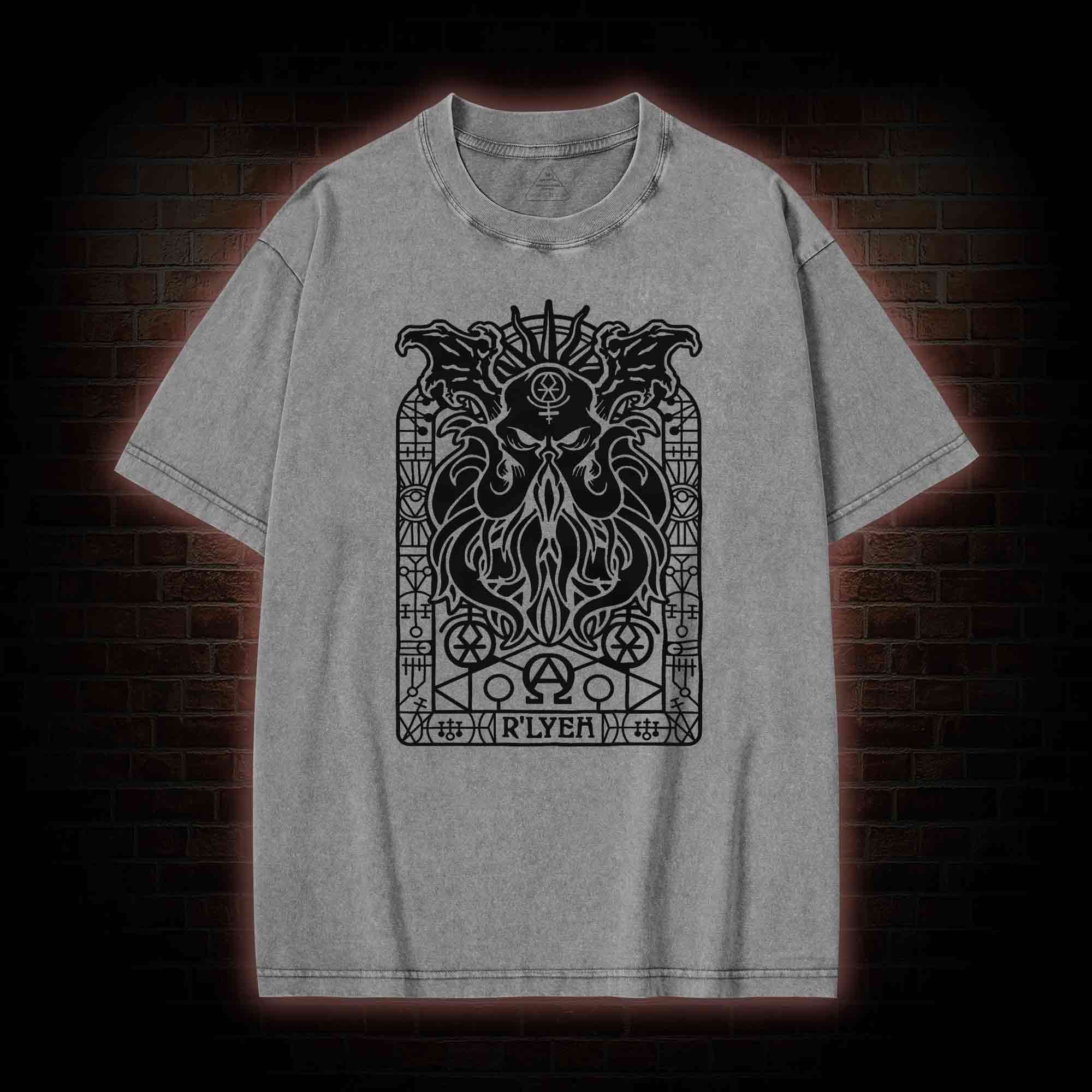 R'LYEH Washed T-shirt