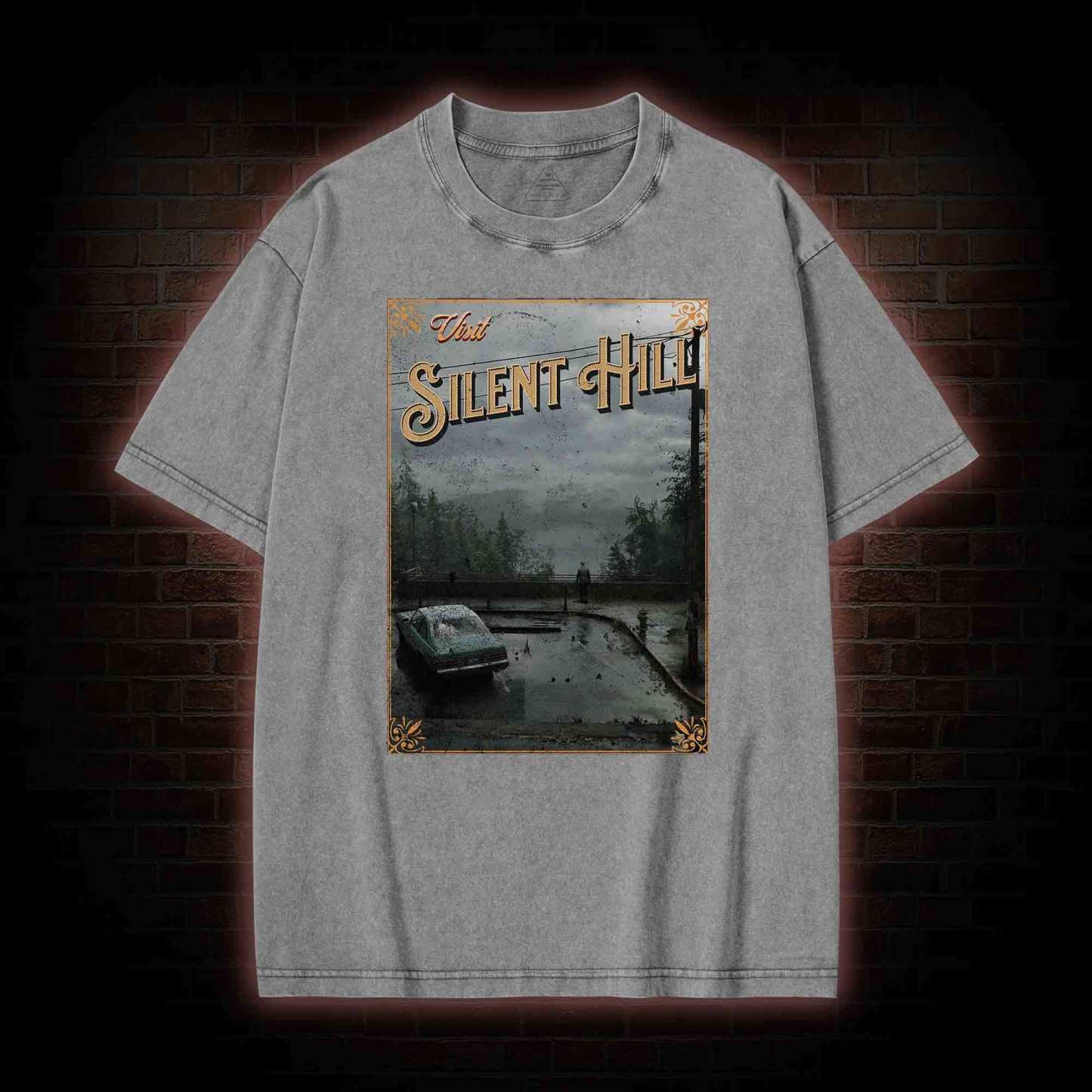 I was Weak Washed T-shirt