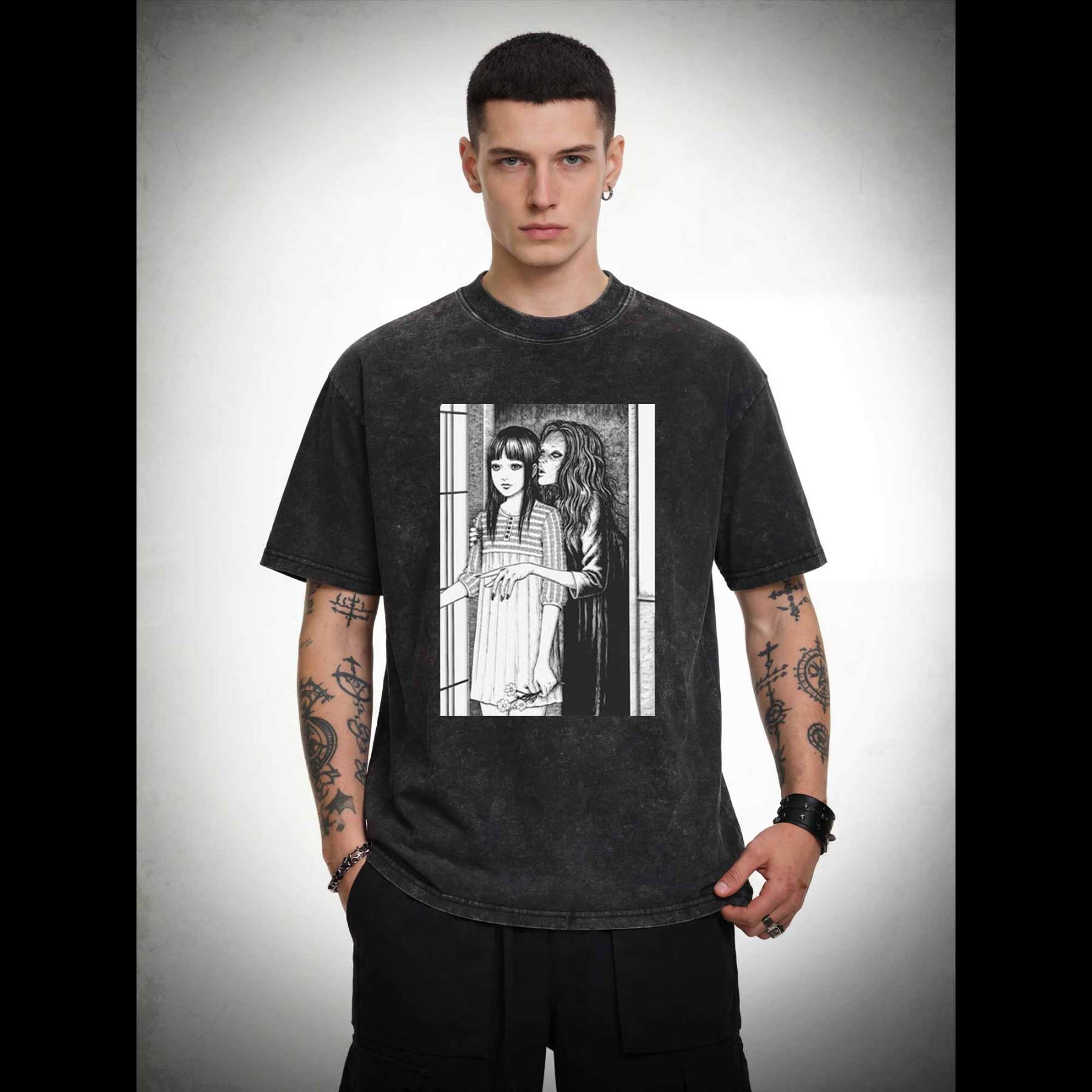 Don't Move Until I Tell You Washed T-shirt