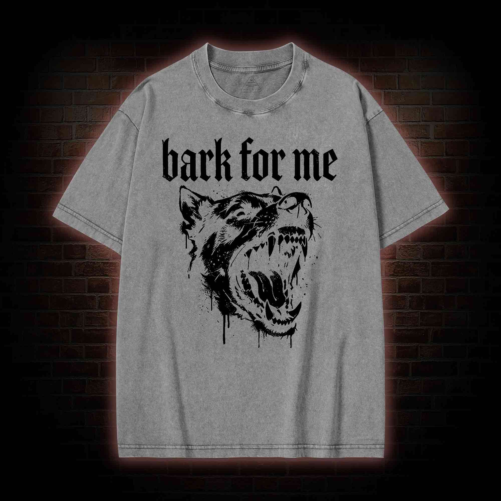 Bark for Me Washed T-shirt