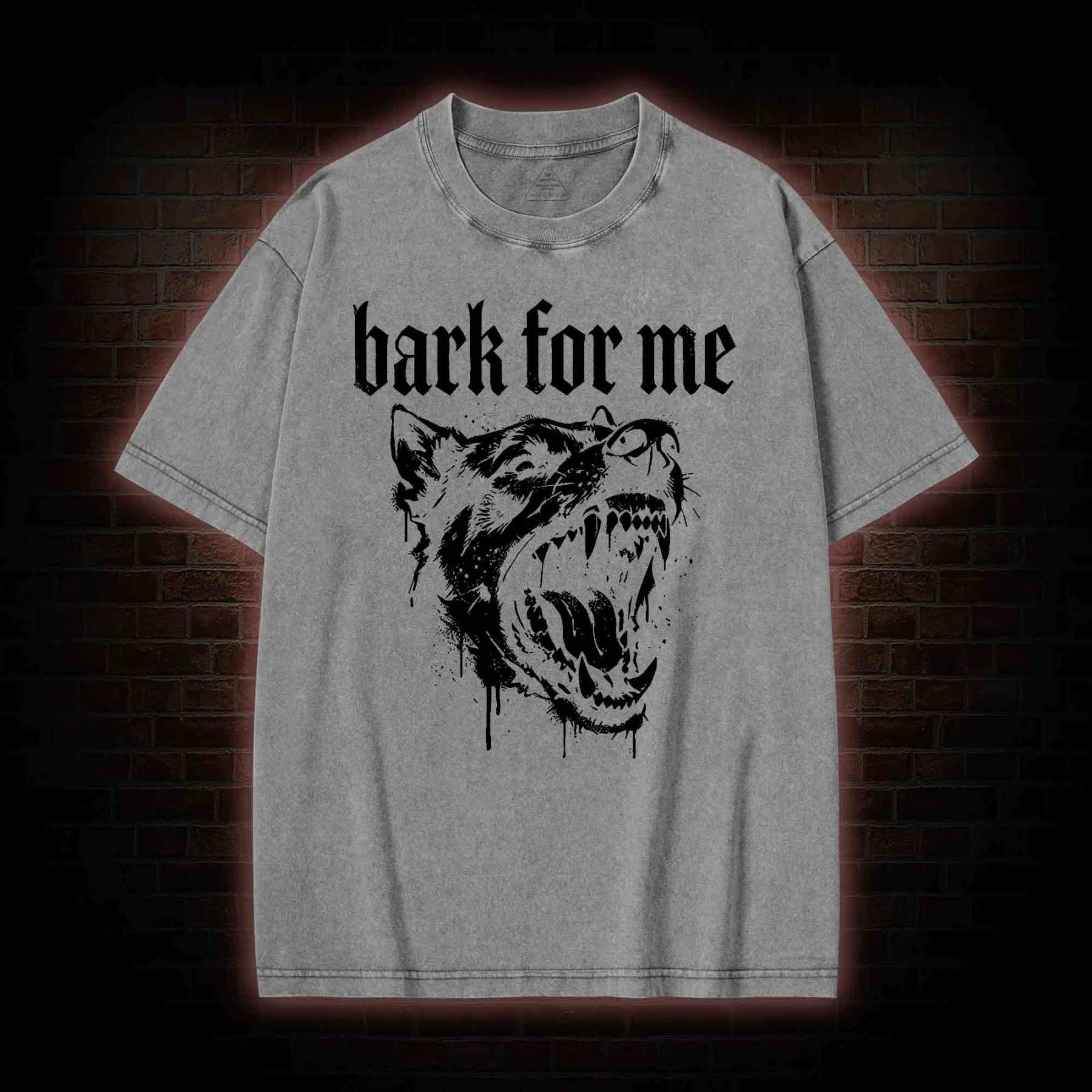 Bark for Me Washed T-shirt