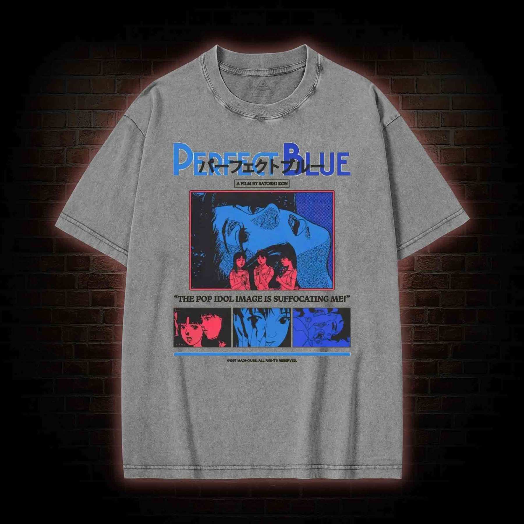 The Pop Idol Image is Suffocating Me Washed T-shirt