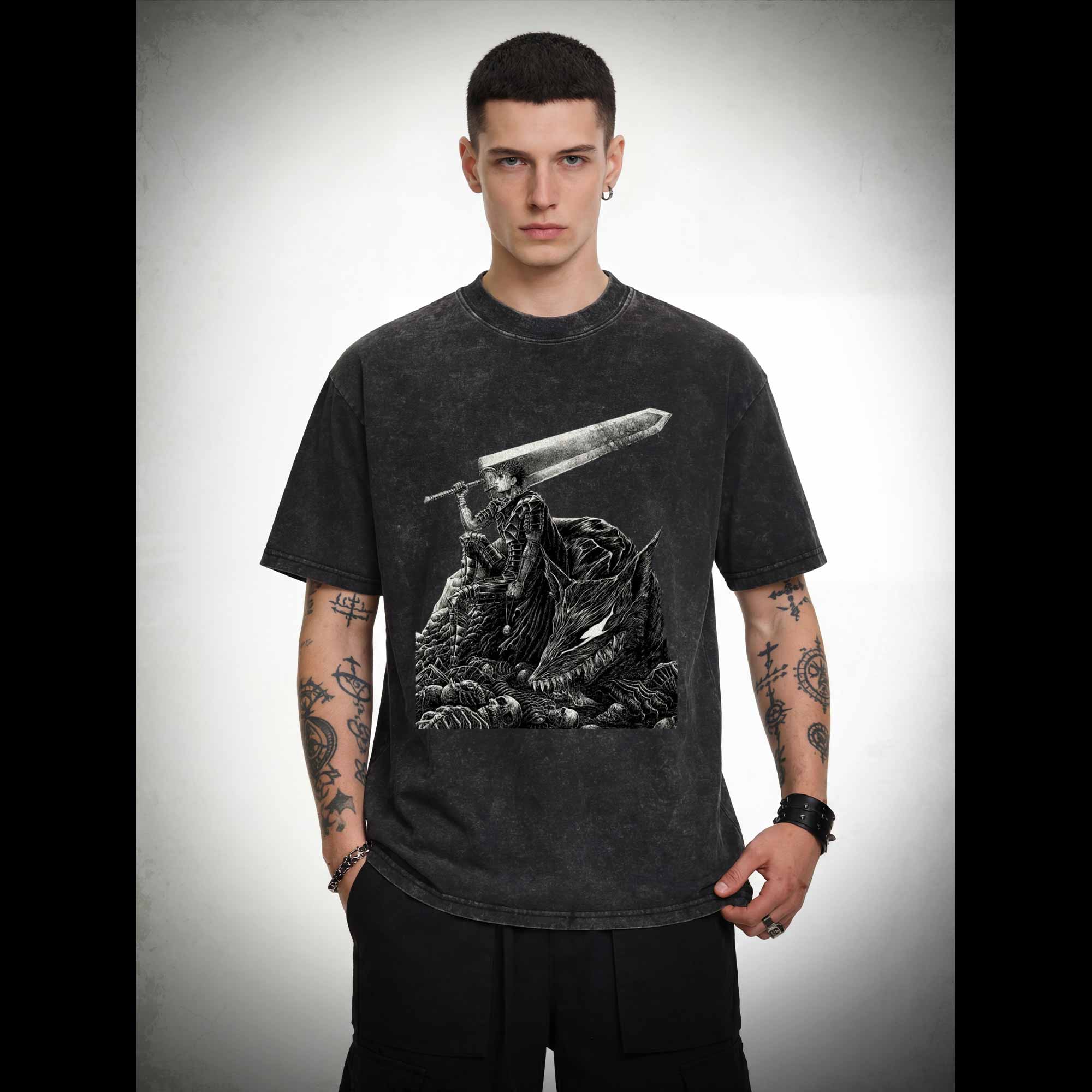 Even Over his Own will Washed T-shirt