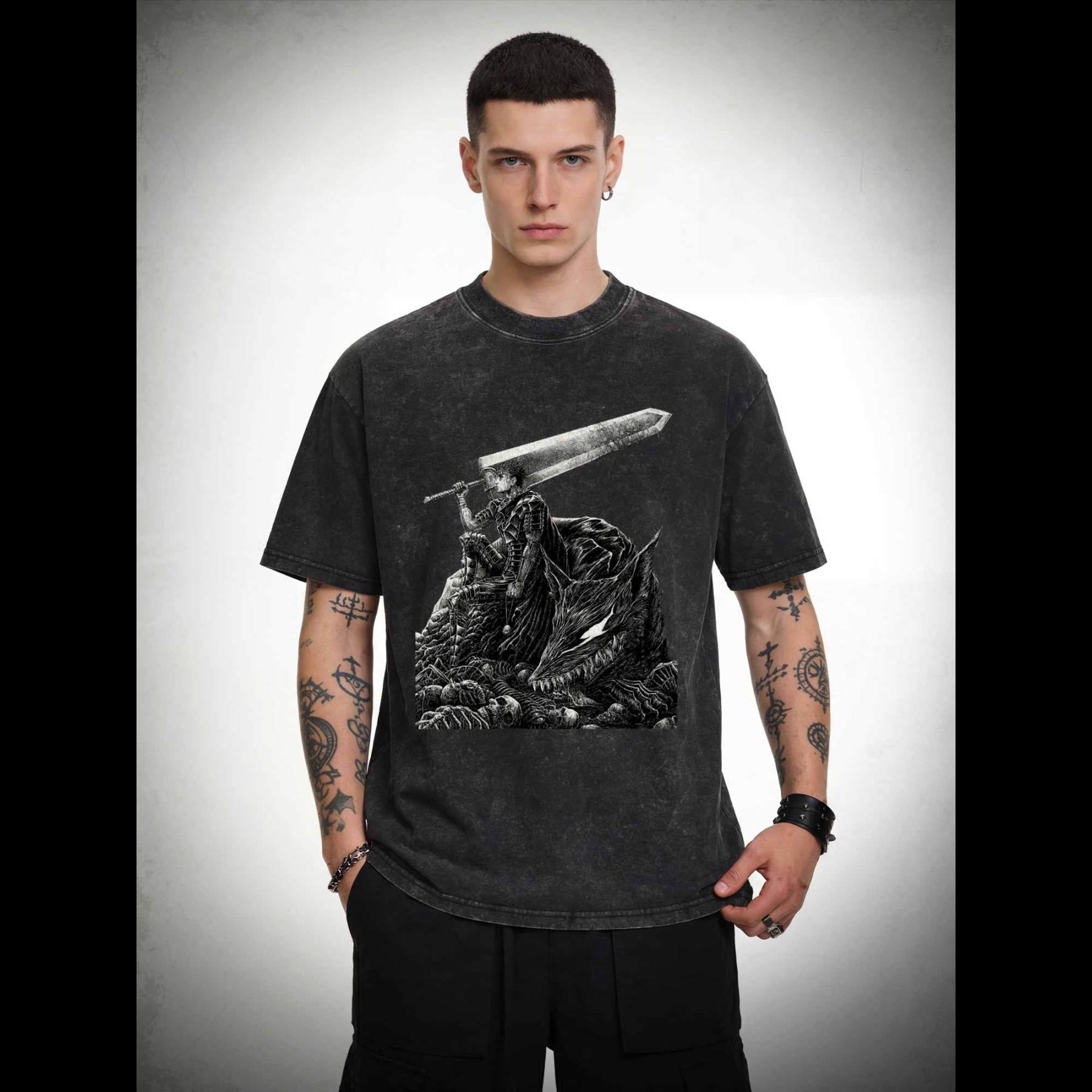 Even Over his Own will Washed T-shirt