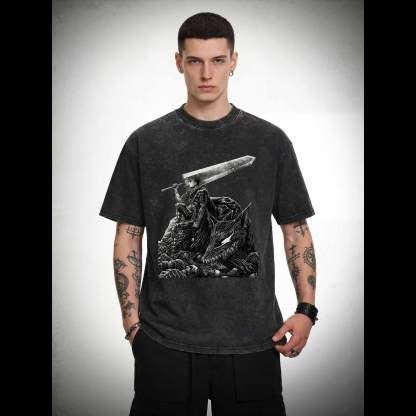 Even Over his Own will Washed T-shirt