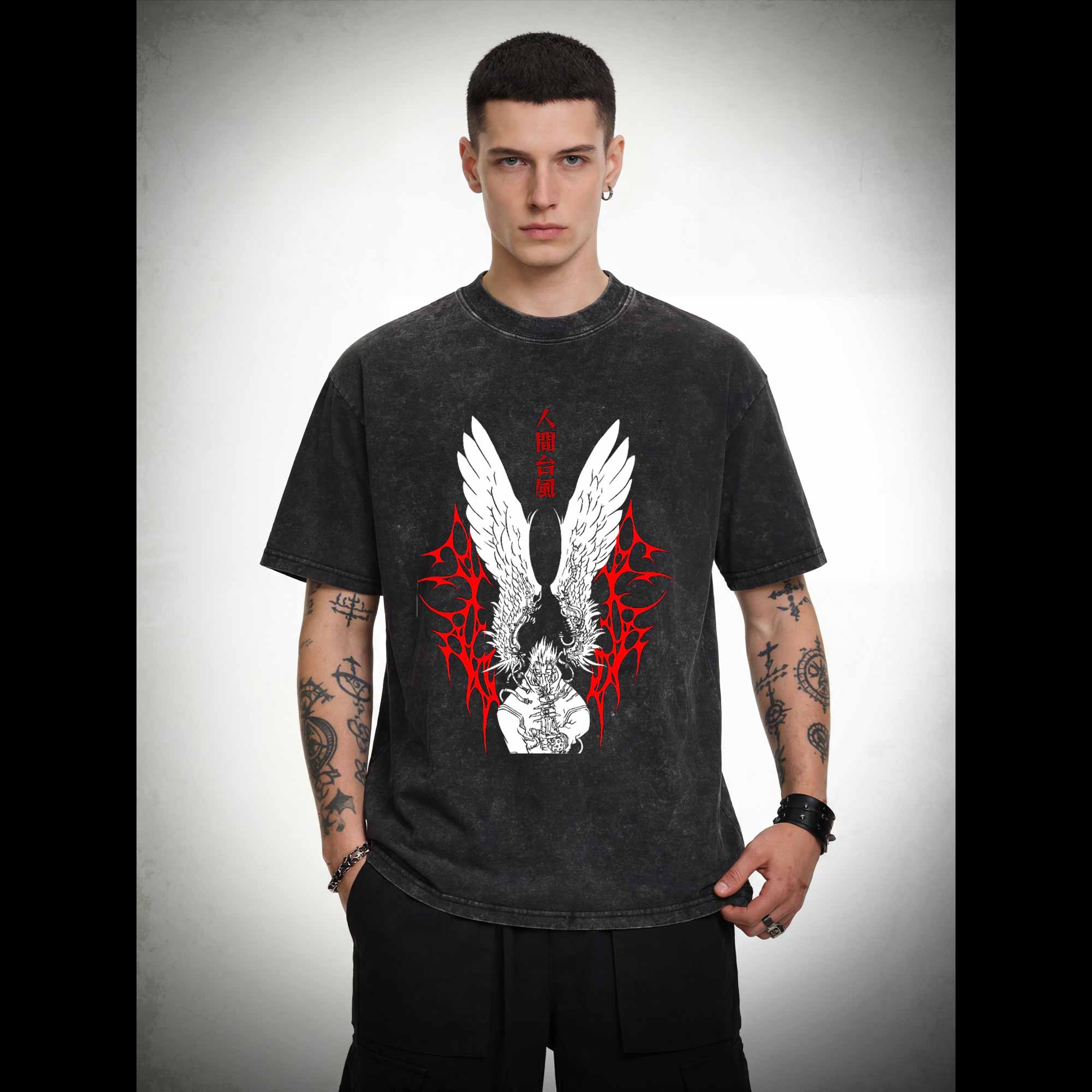 This World is Made of Love and Peace Washed T-shirt