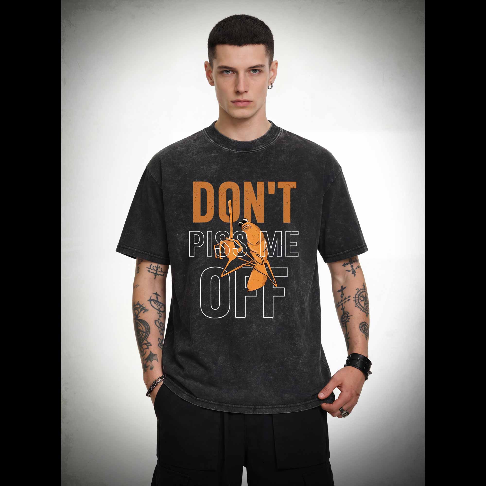Don't Piss Me Off Washed T-shirt