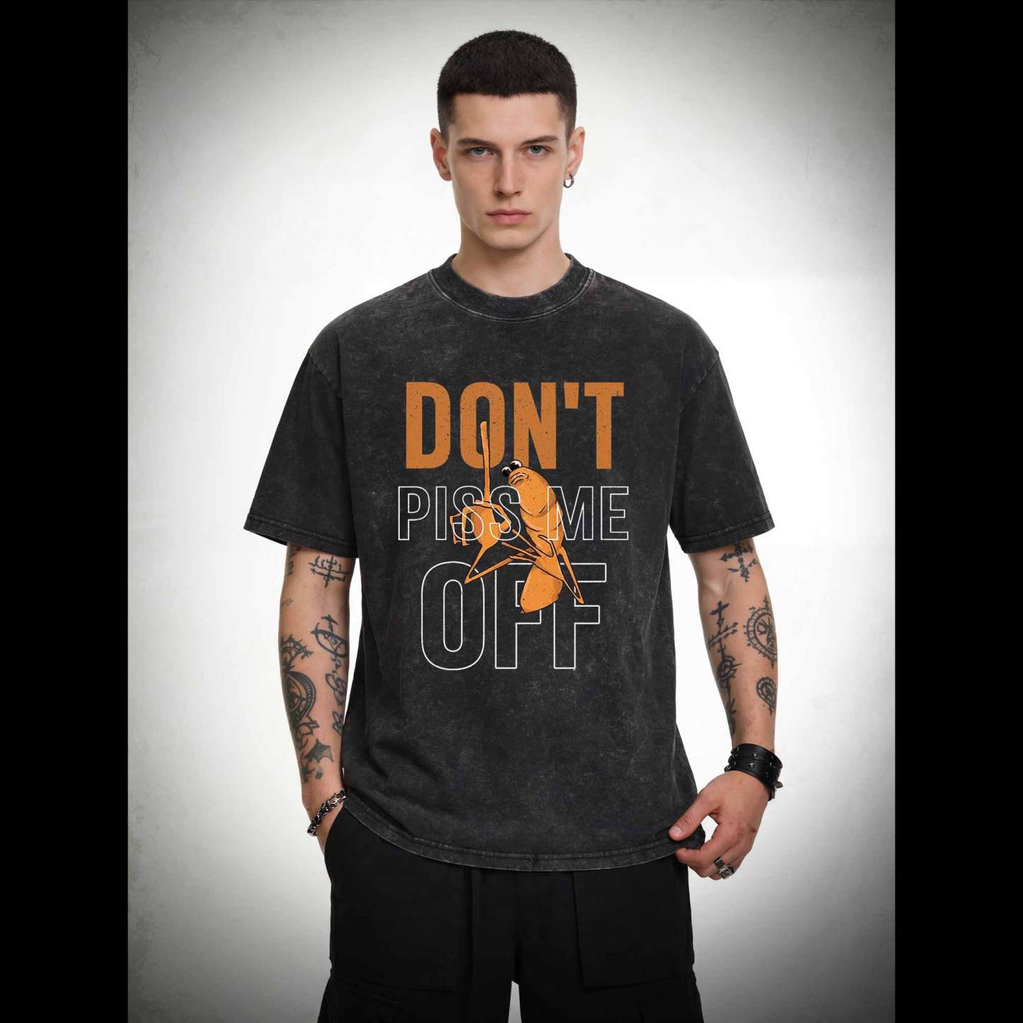 Don't Piss Me Off Washed T-shirt