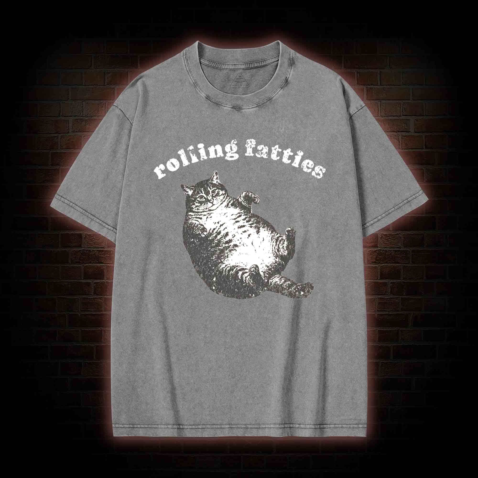 Rolling Fatties Washed T-shirt